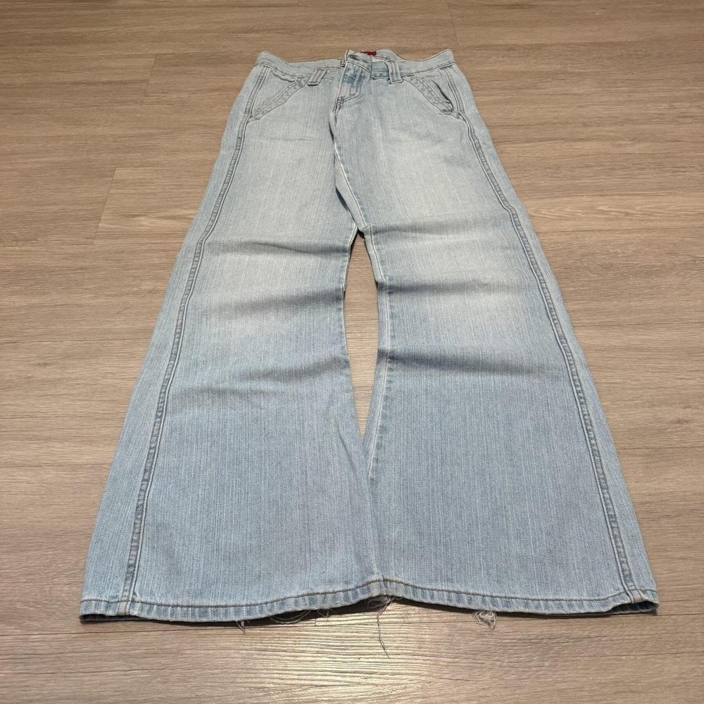 29x32 Blue Bootcut Flared Jeans Y2K 2000s Vintage